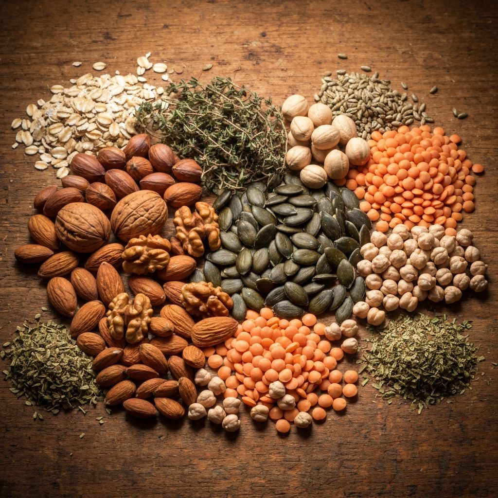 Diverse natural food sources