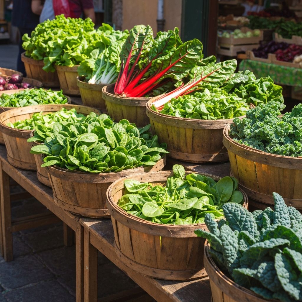 Fresh Mediterranean vegetables rich in magnesium